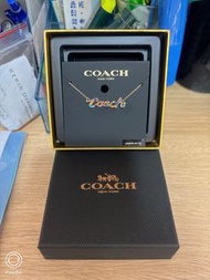 Coach 彩色 love字母項鍊