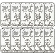 high-quality 1 oz Bar American Prospector Value Fine Silver Bullion Bar SilverTowne Silver Bar  US U