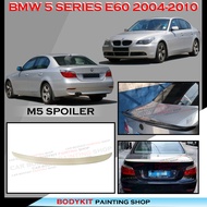 BMW 5 SERIES E60 2004-2010 M5 STYLE CAR SPOILER TRUNK SPOILER  -MATERIAL ABS BODYKIT