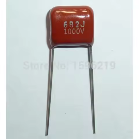 20pcs CBB capacitor 682 1000V 682J 1KV 6800pF 6.8nF P10 CBB21 Metallized Polypropylene Film Capacito