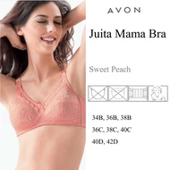 AVON BRA - Juita Mama No Wire Bra【 B, C, D 】 (Sweet Peach) (Le Ree)