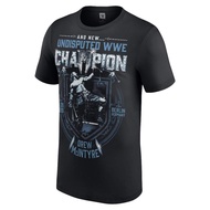 Men's Black Drew McIntyre Undisputed  Championship T-Shirt