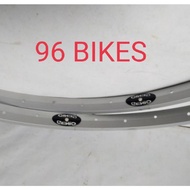 RIMS 26 GENIO 36 HOLE SILVER RIM/