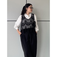 FLORA LACE VEST | BYSONIA