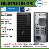 [USED] Dell Optiplex 5090 MT PC Intel i5-11500 (11th Gen) @ 2.70Ghz
