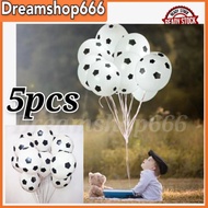 5pcs Soccer Balloon Bola Latex Balloon Belon Party Kid toy/Football latex ballon