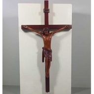 Wall Cross with Corpus (Heart Statue)