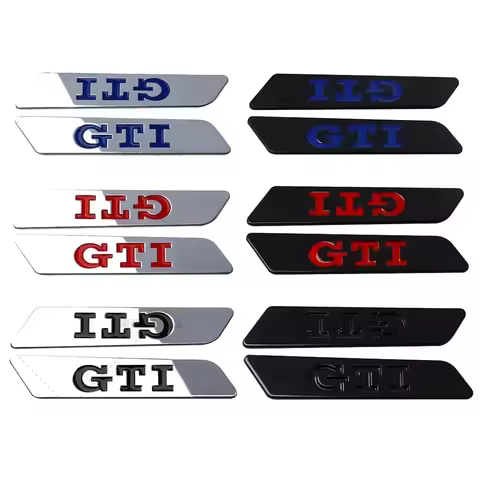 VW 2026 Hot for Volkswagen VW GTI MK5 Passat Polo Golf 3 Jetta Tiguan Beetle Touran Metal Car Side E