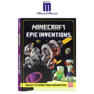 Minecraft Epic การประดิษฐ์ปกแข็งโดย Mojang AB หนังสือภาษาอังกฤษดั้งเดิม