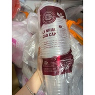 Combo of 50c Giant 800ml Plastic Cups Cups for Kumquat Tea, Sugarcane Juice, Fruit Tea, Milk Tea Mad