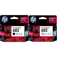 HP682 BLACK / COLOR INK CARTRIDGES [ 100% ORIGINAL ] HP DESKJET 2336/2777/2776/2779