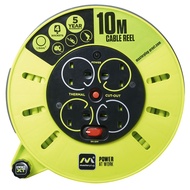 MasterPlug Pro-XT Cassette Reel 13A, 4 Socket, 10M (CMU10134SL-PX)