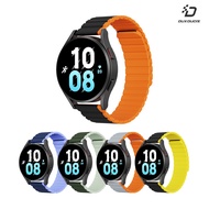 DUX DUCIS Samsung Galaxy Watch4 Classic 通用款 LD 磁吸錶帶(20mm)(黑黃)
