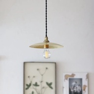 錘紋燈罩燈E17板式黃銅底座直徑180mm