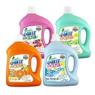 小綠人 小蘇打抗菌洗衣精 3500ml (柑橘/陽光夏威夷/繽紛花果香/茶樹精油/草本無患子) 衣物清潔 衣服去漬