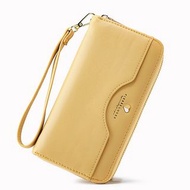 【Pre-order/預訂-不議價】PIERRE LOUES Faux PU Leather Clutch Wallet Phone Bag for Girls and Women (6 color)
