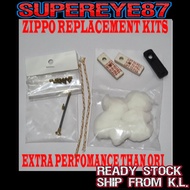 Zippo replacement kits and accessories (Better Performance) *Not Zippo Brand*