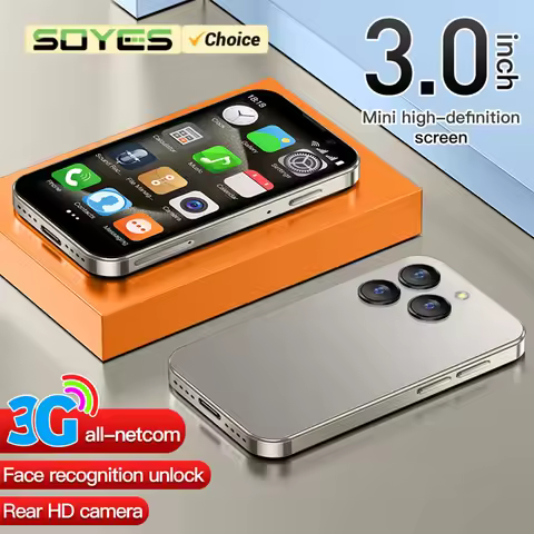 SOYES XS18 Pro 3.0" Mini Smartphone 2GB RAM 16GB ROM Facial Recognition Android9.0 Dual SIM Standby