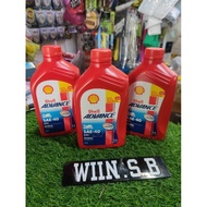 100%ORIGINAL SHELL 4T AX3 SAE40 1LITER