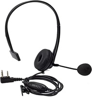 HYS Walkie Talkie Earphones with Rotating Boom Microphone Noise Reduction Overhead Headphones Compat