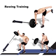 【 LCG5】-2X T Bar Row Platform Attachment Install on Floor or Wall Holder for Barbell Bars Exercises