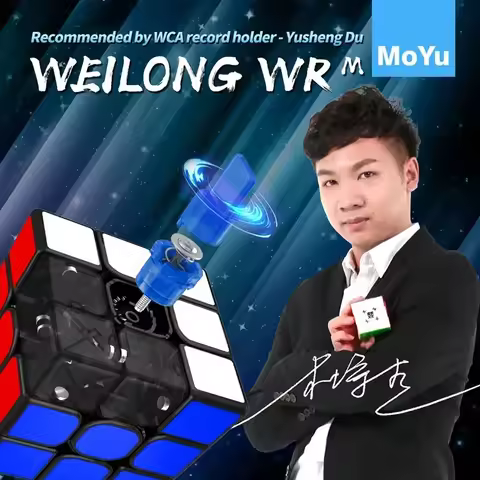 [Picube] MoYu WeiLong WRM 2019 3x3 WeiLong Cube Magnetic Cube WeiLong WR M Weilong 3M 3x3x3 Magnetic
