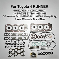 5VZ-FE 5VZFE Engine Rebuilding Overhauling Head Gasket Seal Kit For Toyota 4 RUNNER/HILUX II Pickup/