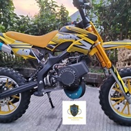 Motor Bensin Mini Trail Anak PCMOTO MGX D7-05 DOBLE STATER 50CC