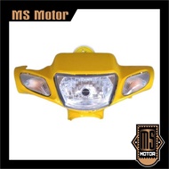 F1zr shell fiz r front shell/ with YELLOW lights