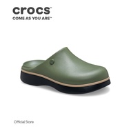 Crocs Women's Dylan Notched Clog in Cargo/Black