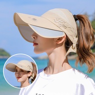 CHIC หมวกไวเซอร์ หมวกนักวิ่ง Visor Cap Hats เกาหลีหมวกแฟชั่น bucket hat กีฬา Panama hat หมวกกันแดด portable hat กันแดดUVได้ 14Z23032706