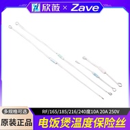Rice Cooker/Cooker Ceramic Thermal Fuse RF/165/185/216/240 Degree 10A 20A 250V