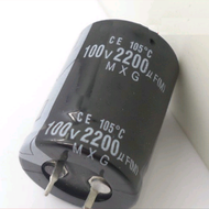 1pcs 2200uF 100V 2200MFD 100Volt ±20% -40+105C Aluminum Electrolytic Capacitor 22×35mm