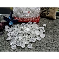 Clear White Crystal Stone Gravel (9mm-12mm) 白水晶碎石 500g / 1kg