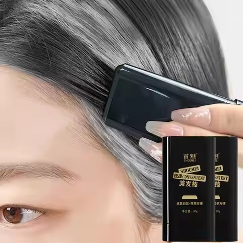 Temporary Cover Gray Hair Covering Artifacts Hair Comb Hair Color Comb Black Hair Disposable Hair Co