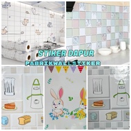 Stiker dapur wallpaper dinding dapur wallpaper kamar mandi wallpaper
