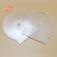 [ECM] 1/3PCS Transparent Plastic Single Piece Round Disc Case CD Case Thickened CD DVD Disc Box Disc