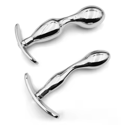 Metal Anchor Base Anal Plug outdoor Butt Plug Stainless Dildos Women'S Vaginal Plug Adult Couple Gay