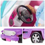 Barbie Doll Car Purple Jeep Purple 2 Seater Mattel Car