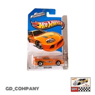Hotwheels Toyota Supra MK4 FNF Old Card HW City (Free protector)