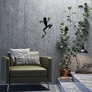 Stylish Black Decorative Metal Wall Accessory, 28 x 42 cm, 100% Metal, 1 mm Thickness, Perfect for H