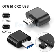 OTG Mini Non-Cable Micro USB Port Connector OTG Connection Non-Cable Mini