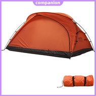 Outdoor Camping Tent 2 Person Single Layer Tent Portable Double Tent for Travel
