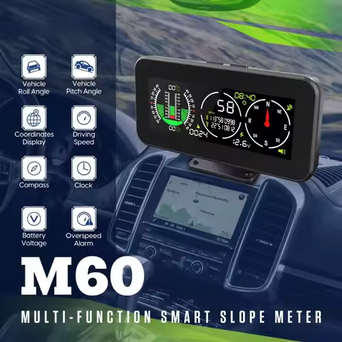 Car M60 HUD Smart Digital Hot Selling Car Electronics Accessories GPS Speedometer + 4X4 Off Road Inc