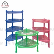 M LIVING 268 Shelves Plastic Corner Available In 3 Sizes (B3).
