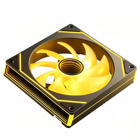 1/2/3/4 Pcs 140mm ARGB Case Fan,Forward,Infinity Mirror Light Effect Design Cooling Fan, 140mm CPU P