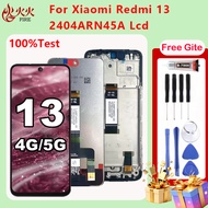 LCD Display For Xiaomi Redmi 13 4G/5G 2404ARN45A 2406ERN9CI Touch Screen Digitizer Assembly With Fra