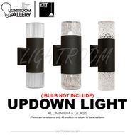 YETPLUS W2103 / W2104 / W2105 LAMPU UPDOWN KALIS AIR UNTUK TAMAN LUAR - LIGHTROOM GALLERY