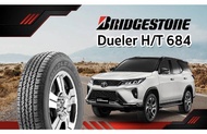 255/60R18 Bridgestone บริดสโตน รุ่น DUELER H/T 684  ⭐(ราคาต่อ1เส้น)⭐ ยางคุณภาพสูง ยางใหม่แท้ 100% รา