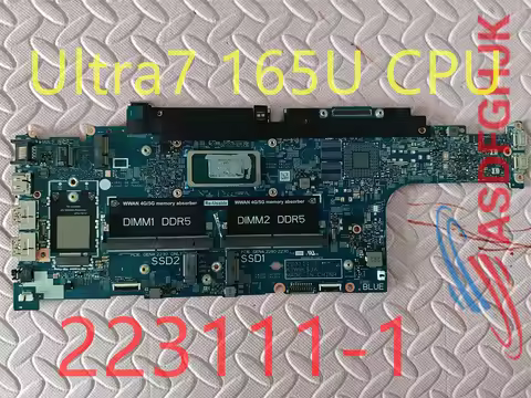 223111-1 Motherboard for Dell Latitude 5550 / Precision 3590 Laptops with Ultra5 125H Ultra5 135U Ul